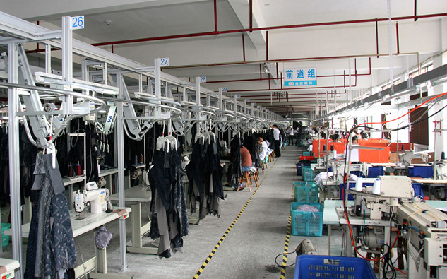 美碩風(fēng)_解決方案_服裝/紡織車(chē)間