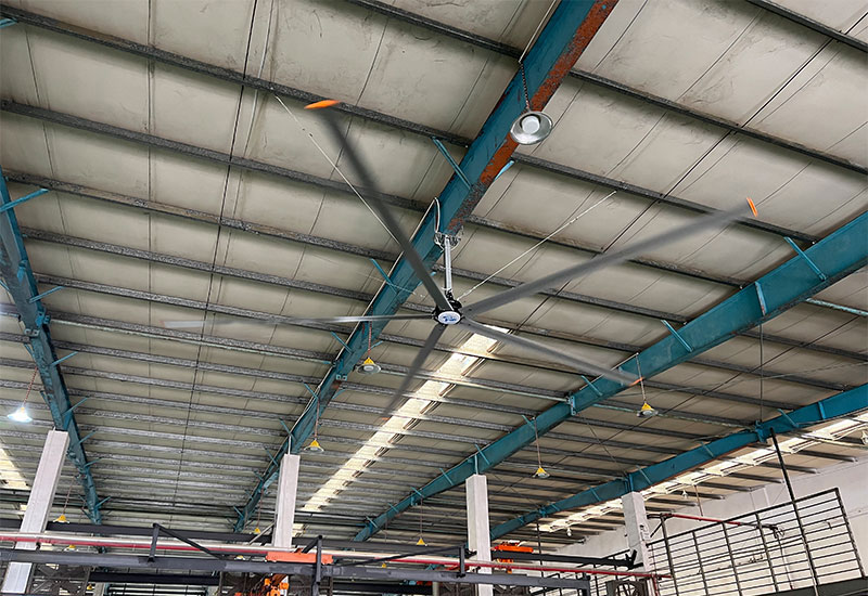 美碩風(fēng)_大型工業(yè)風(fēng)扇_美碩風(fēng)·風(fēng)尚系列HVLS大型大風(fēng)扇（俗稱(chēng)：“工業(yè)大風(fēng)扇”）高大空間通風(fēng)降溫神器